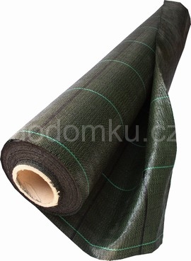Textilie tkaná černá š. 160cm (100g/m2) - metráž