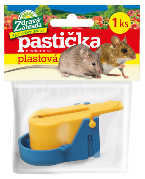 Pastička na myši - plastová